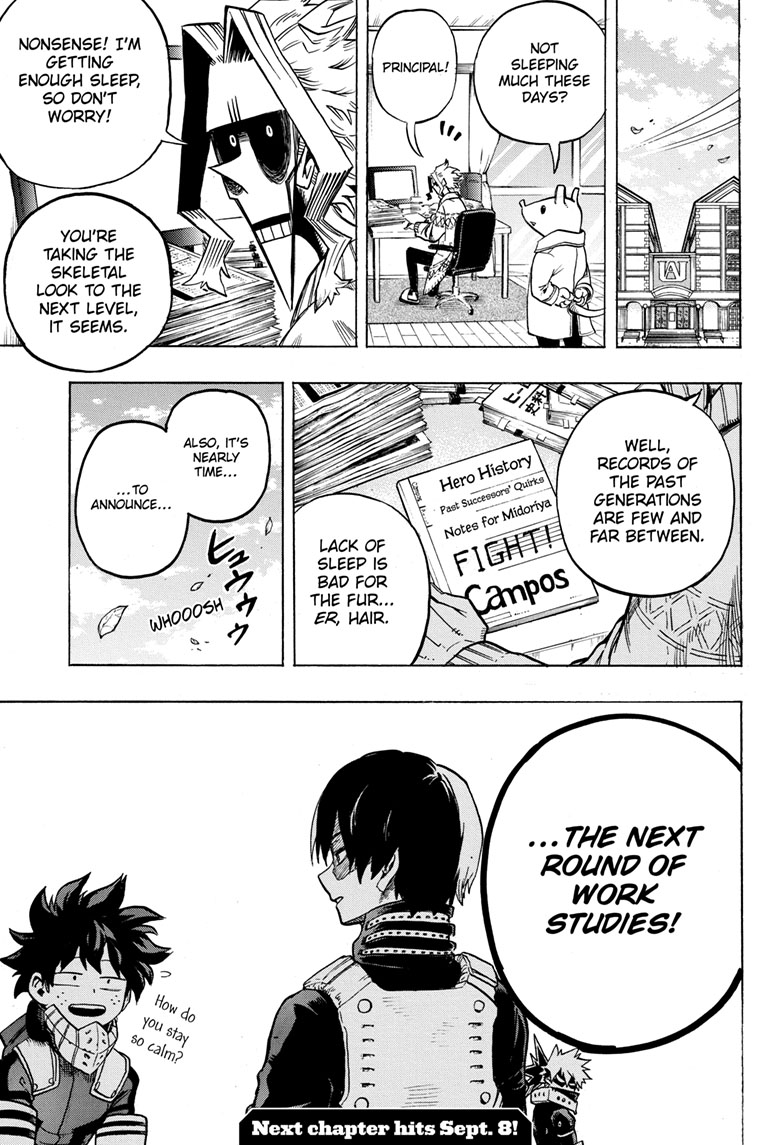 Read MyHeroAcademia Manga Online