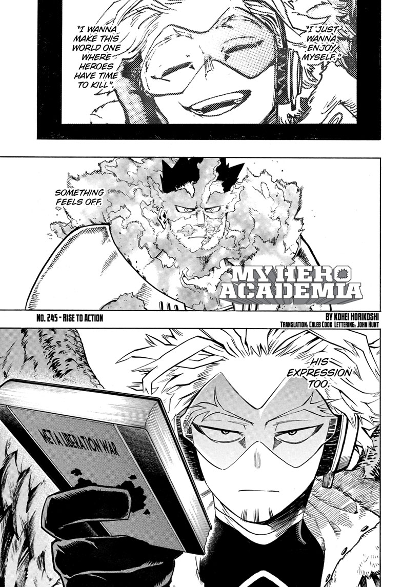 Read MyHeroAcademia Manga Online