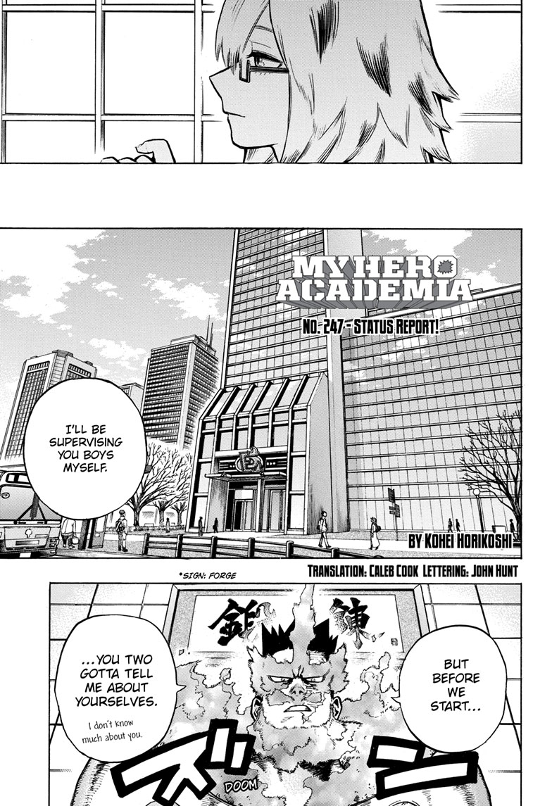 Read MyHeroAcademia Manga Online