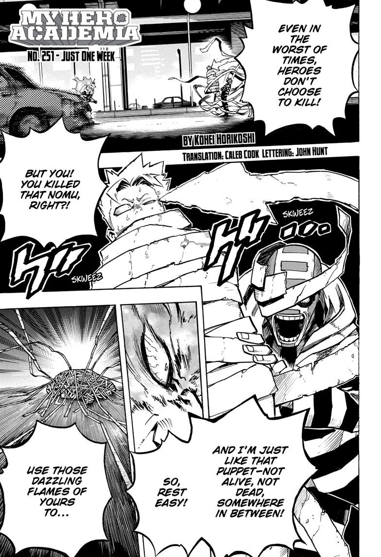 Read MyHeroAcademia Manga Online
