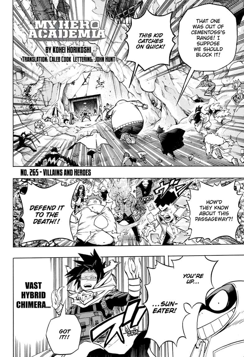 Read MyHeroAcademia Manga Online