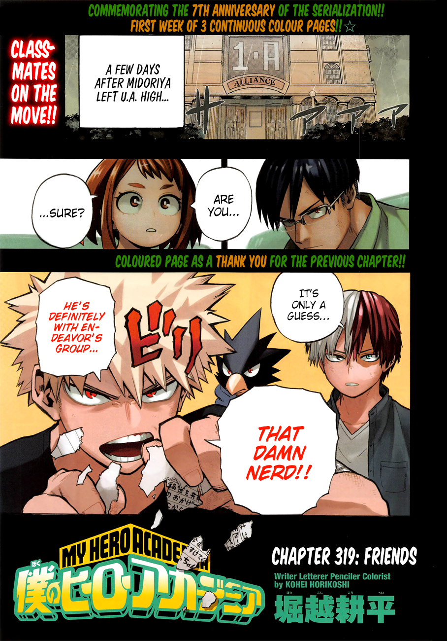 Read MyHeroAcademia Manga Online
