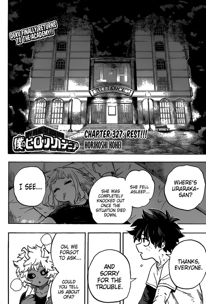 Read MyHeroAcademia Manga Online