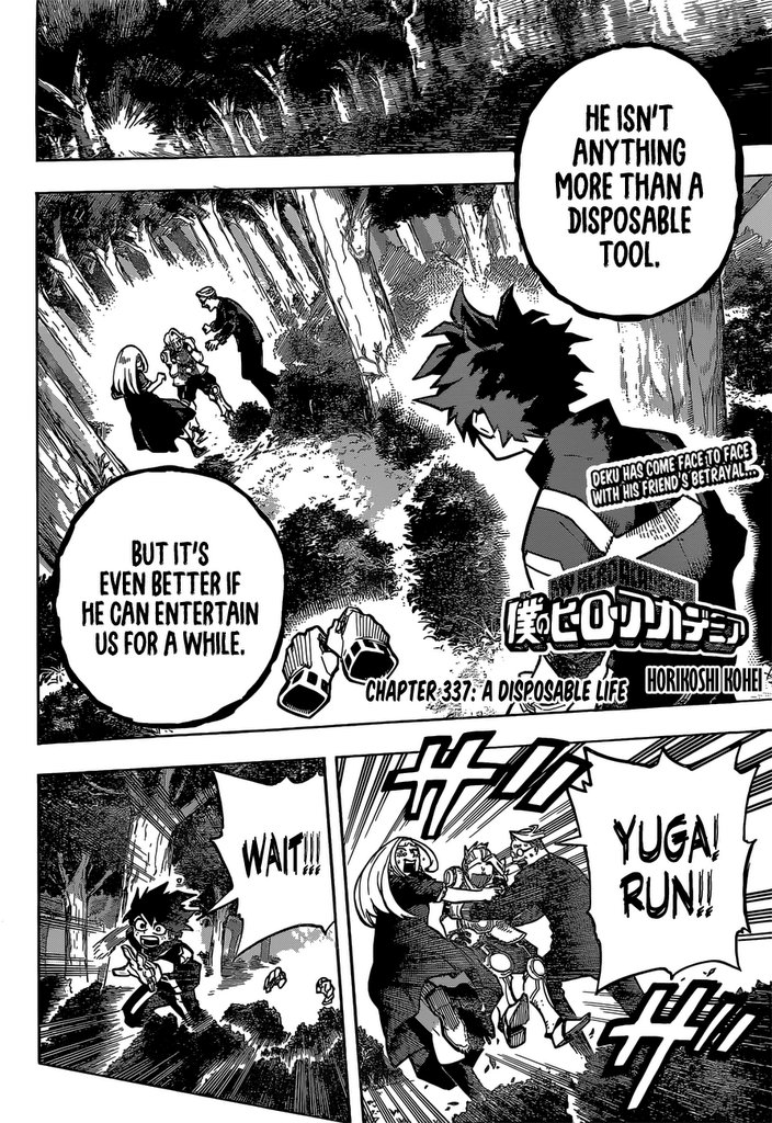 Read MyHeroAcademia Manga Online