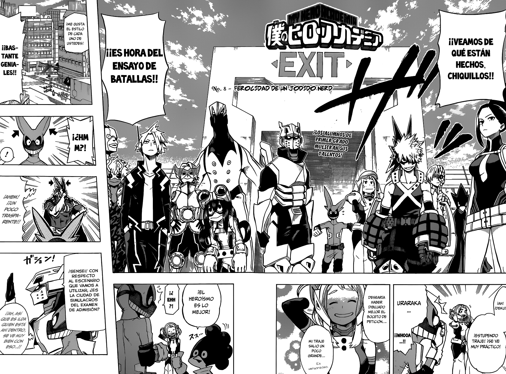 Read Boku no Hero Academia ES Manga Online