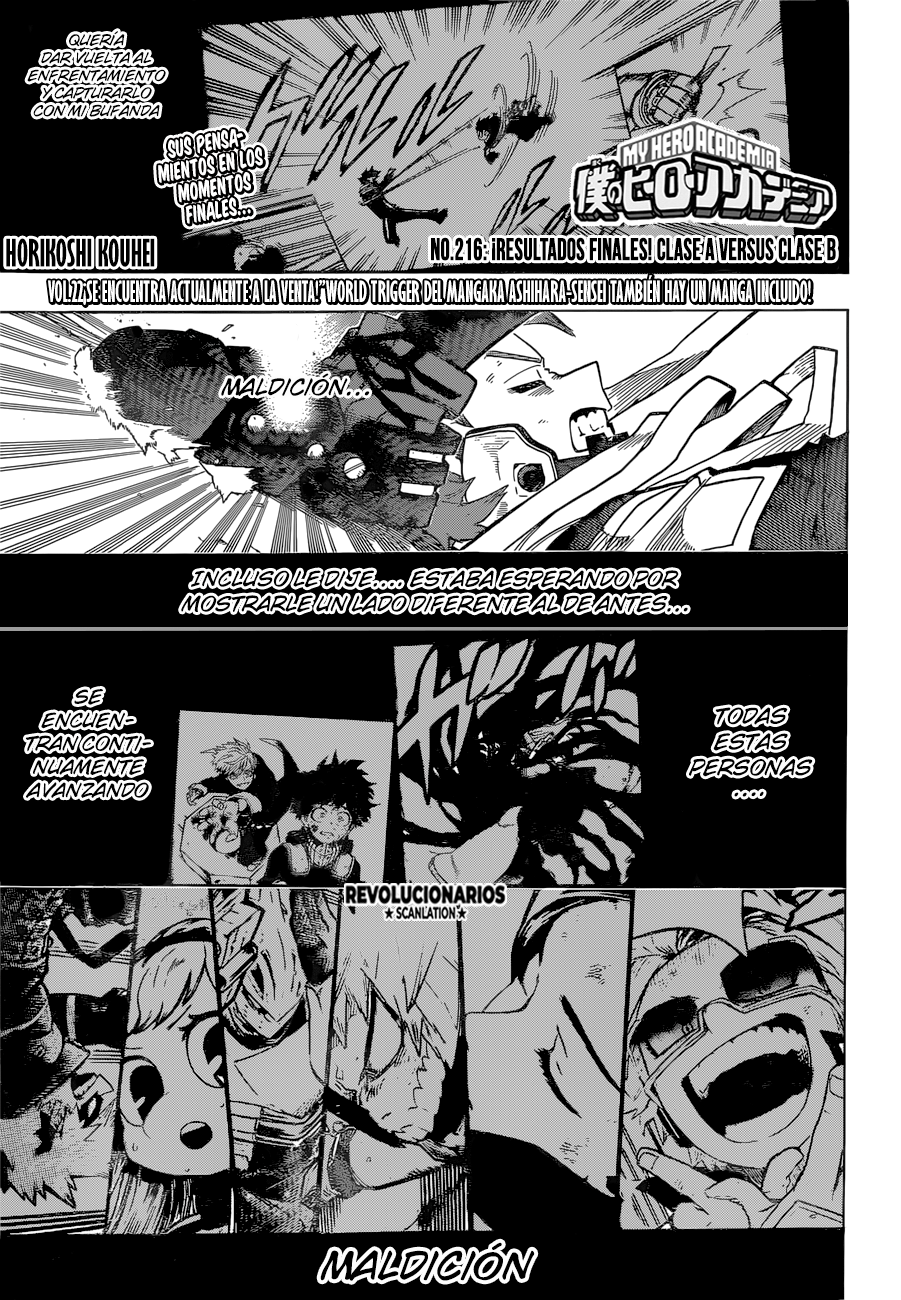 Read Boku no Hero Academia ES Manga Online