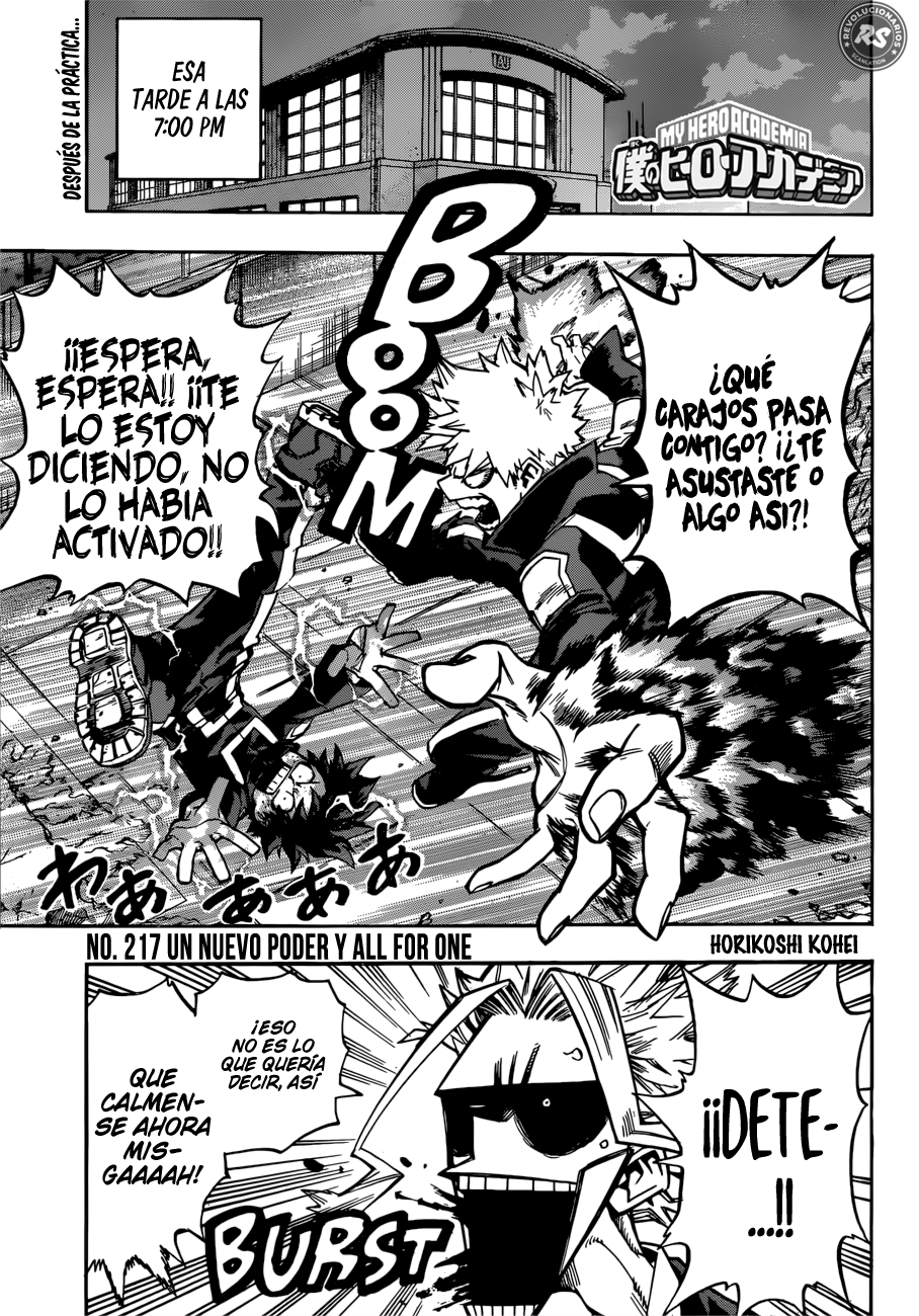 Read Boku no Hero Academia ES Manga Online