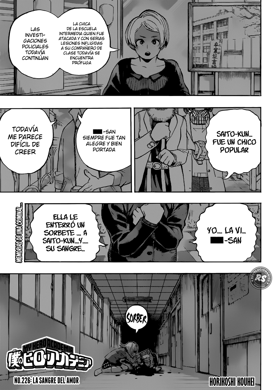 Read Boku no Hero Academia ES Manga Online