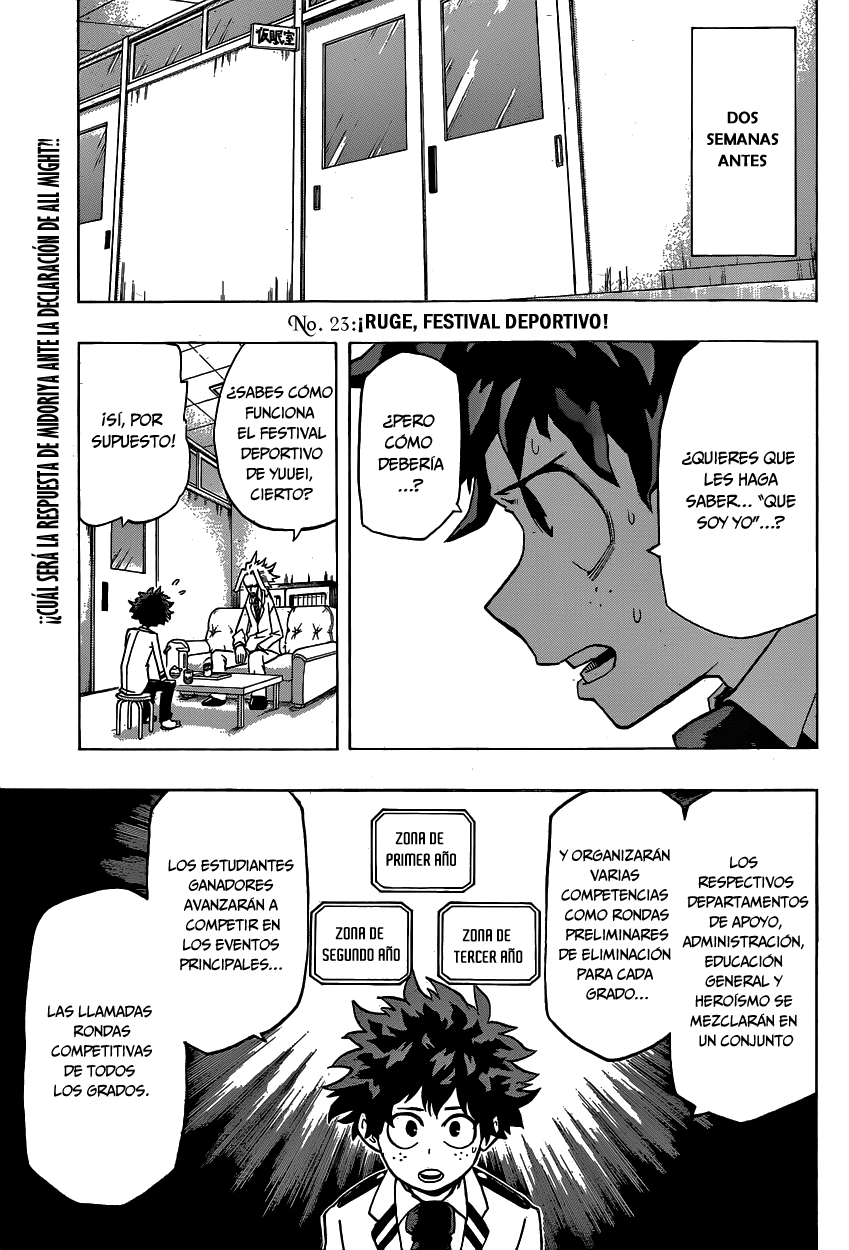 Read Boku no Hero Academia ES Manga Online