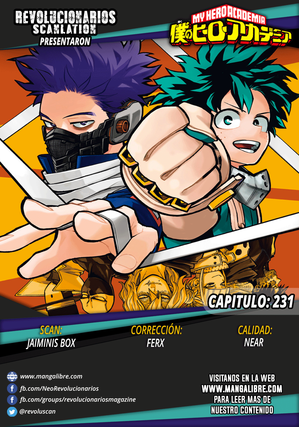 Read Boku no Hero Academia ES Manga Online