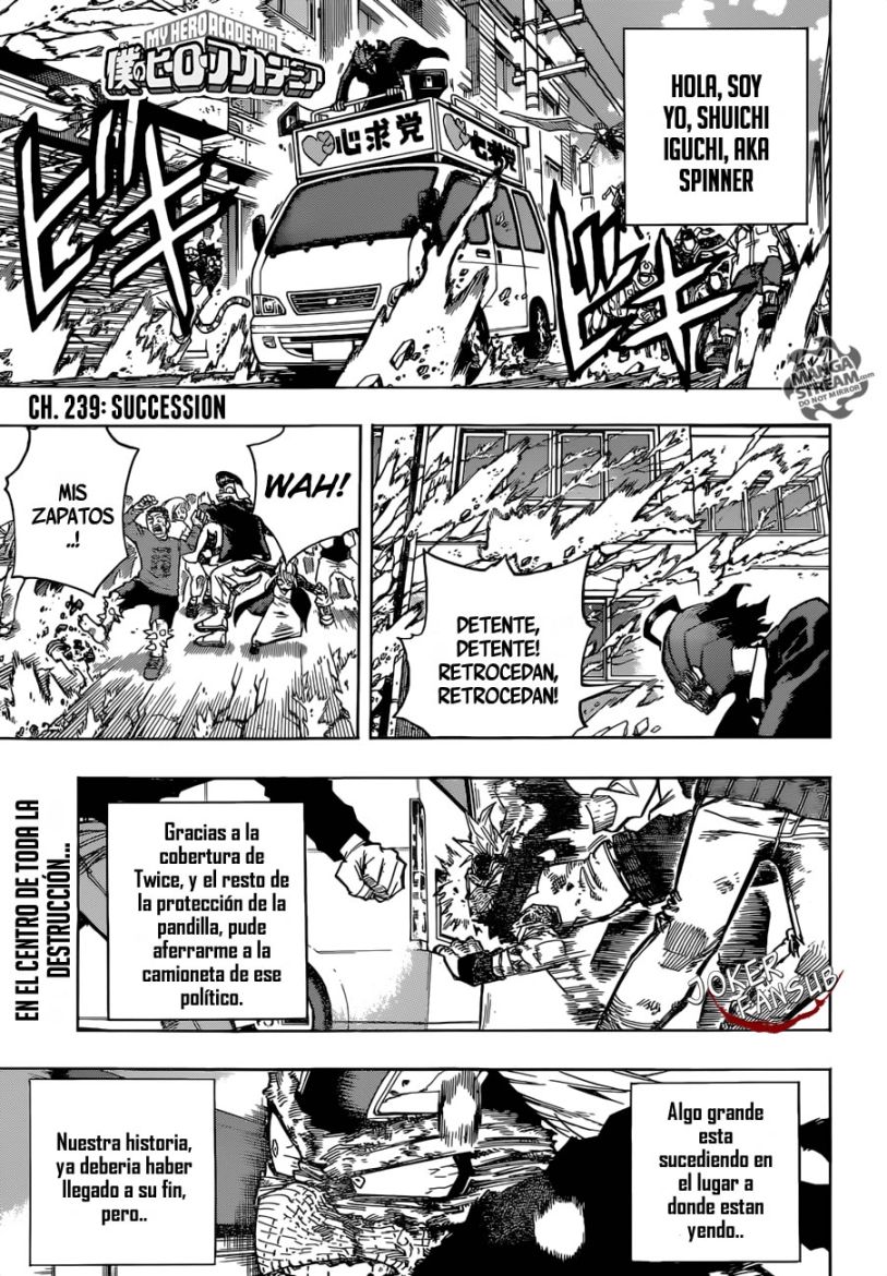 Read Boku no Hero Academia ES Manga Online