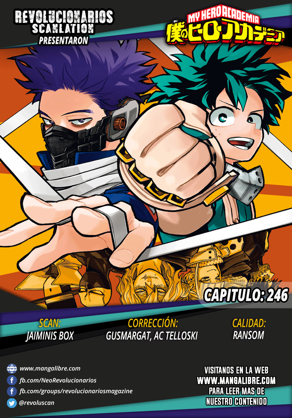 Read Boku no Hero Academia ES Manga Online