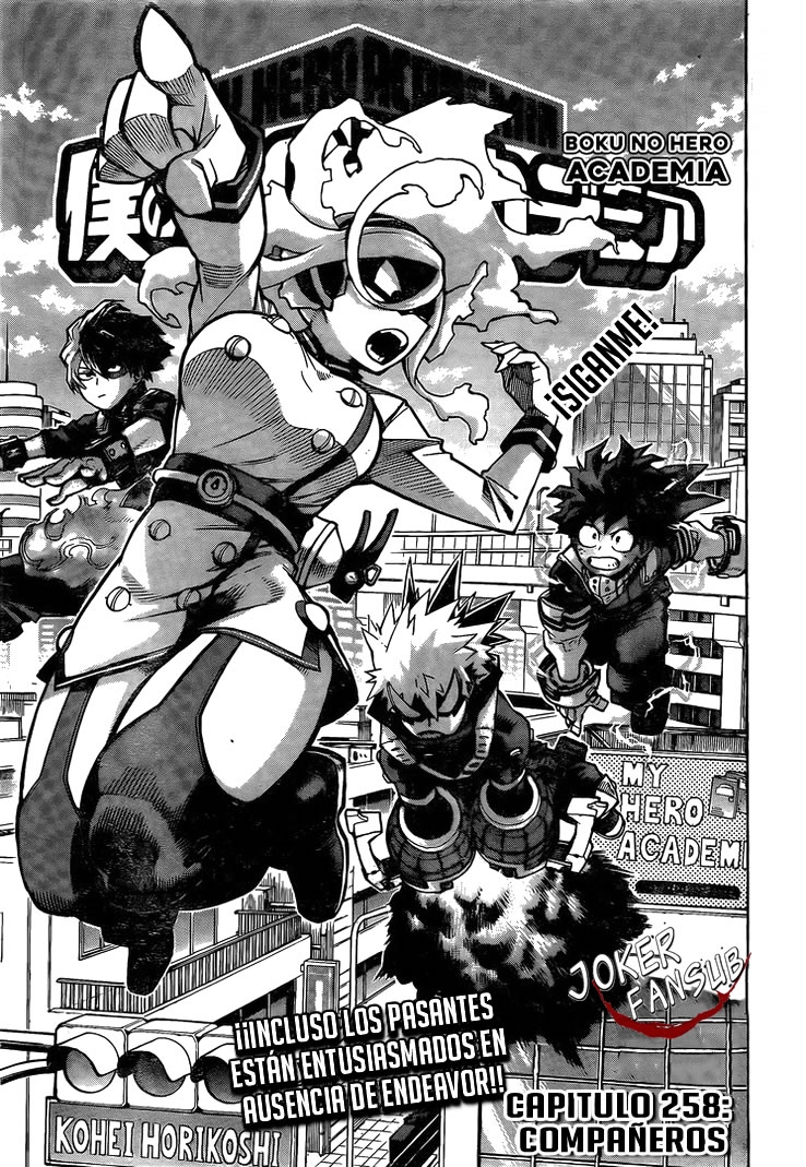 Read Boku no Hero Academia ES Manga Online