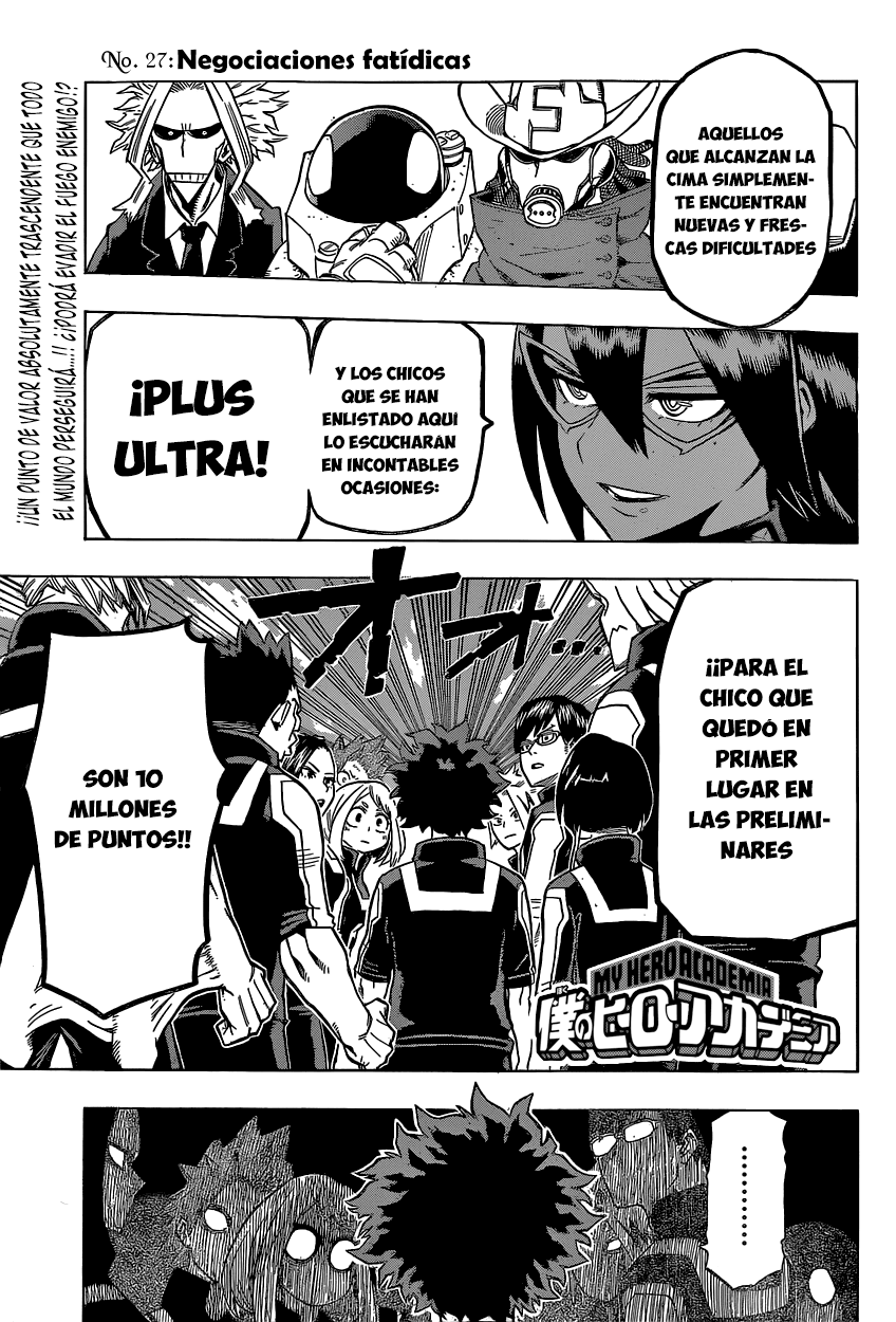 Read Boku no Hero Academia ES Manga Online