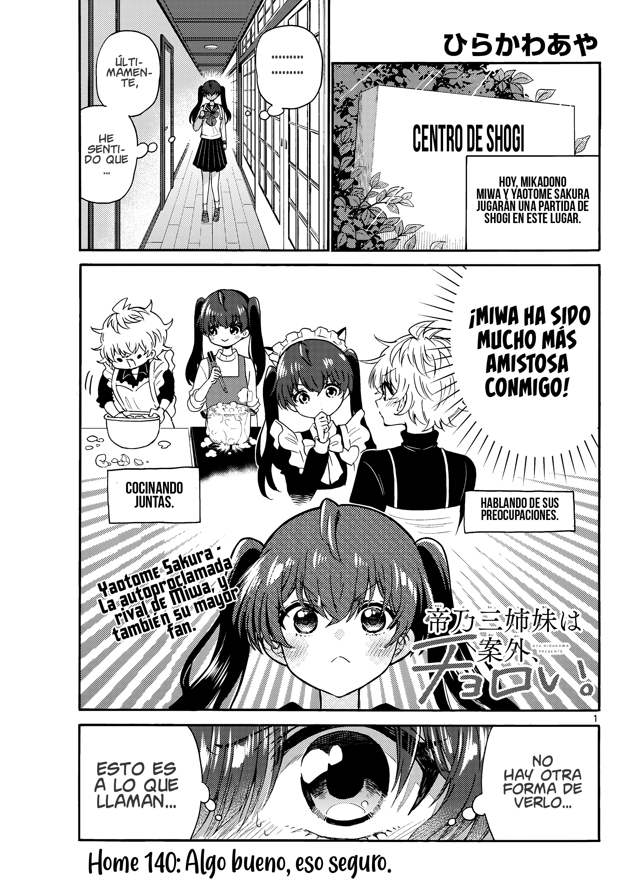 Read Mikadono Sanshimai wa Angai, Choroi ES Manga Online