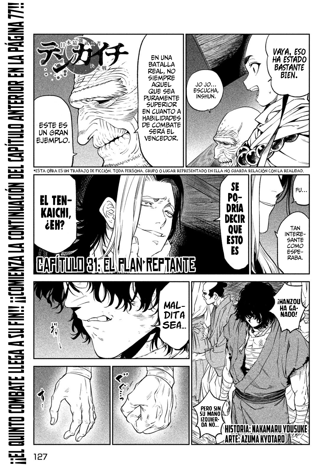 Read Tenkaichi Nihon Saikyou Bugeisha Ketteisen ES Manga Online