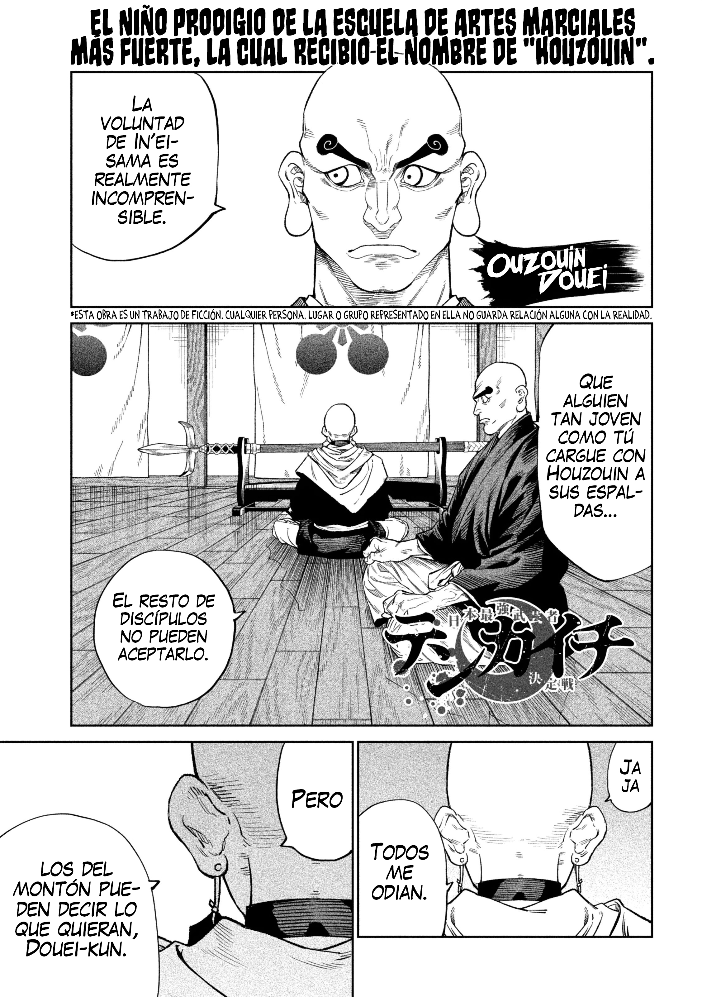 Read Tenkaichi Nihon Saikyou Bugeisha Ketteisen ES Manga Online