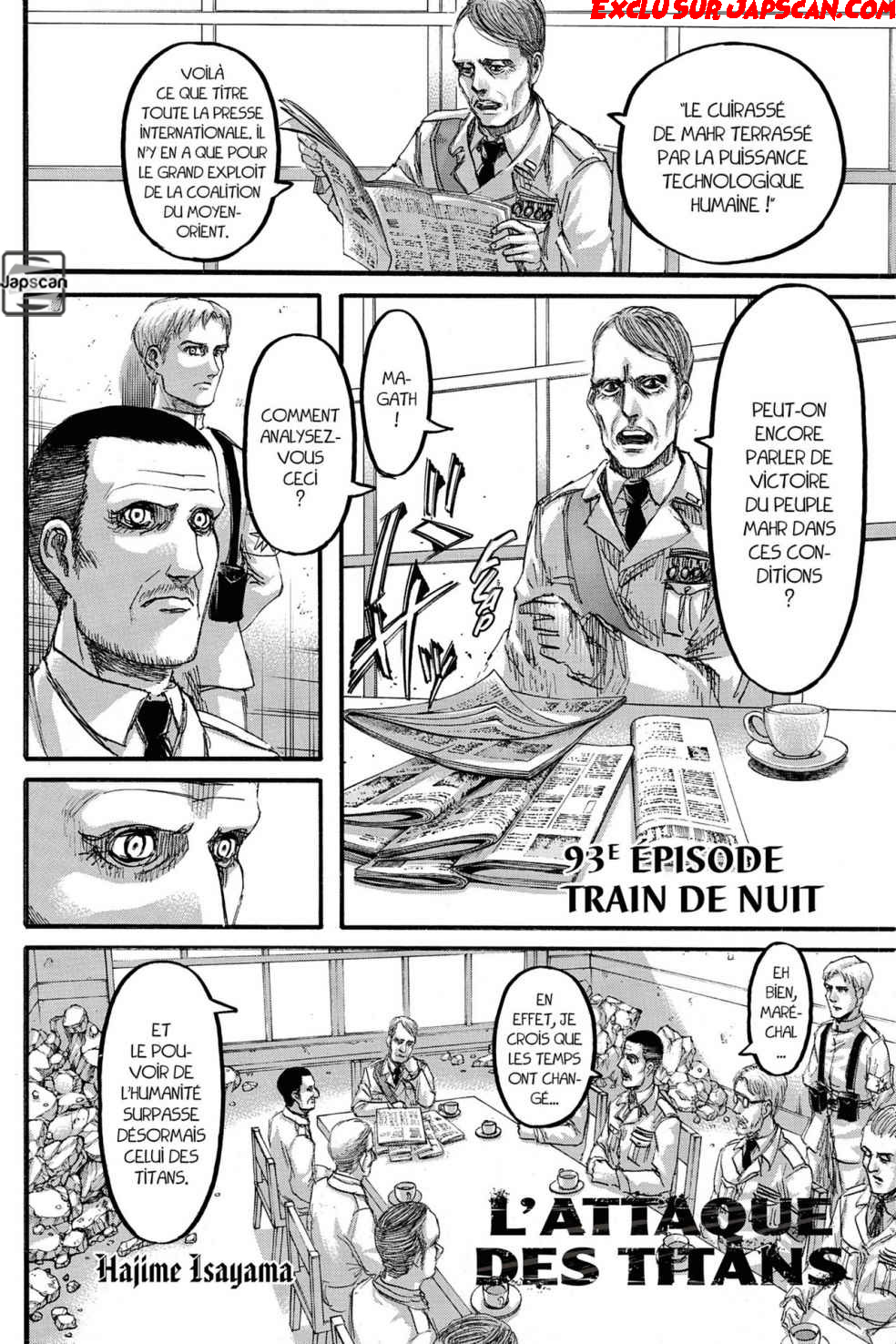 Read Attack On Titan FR Manga Online