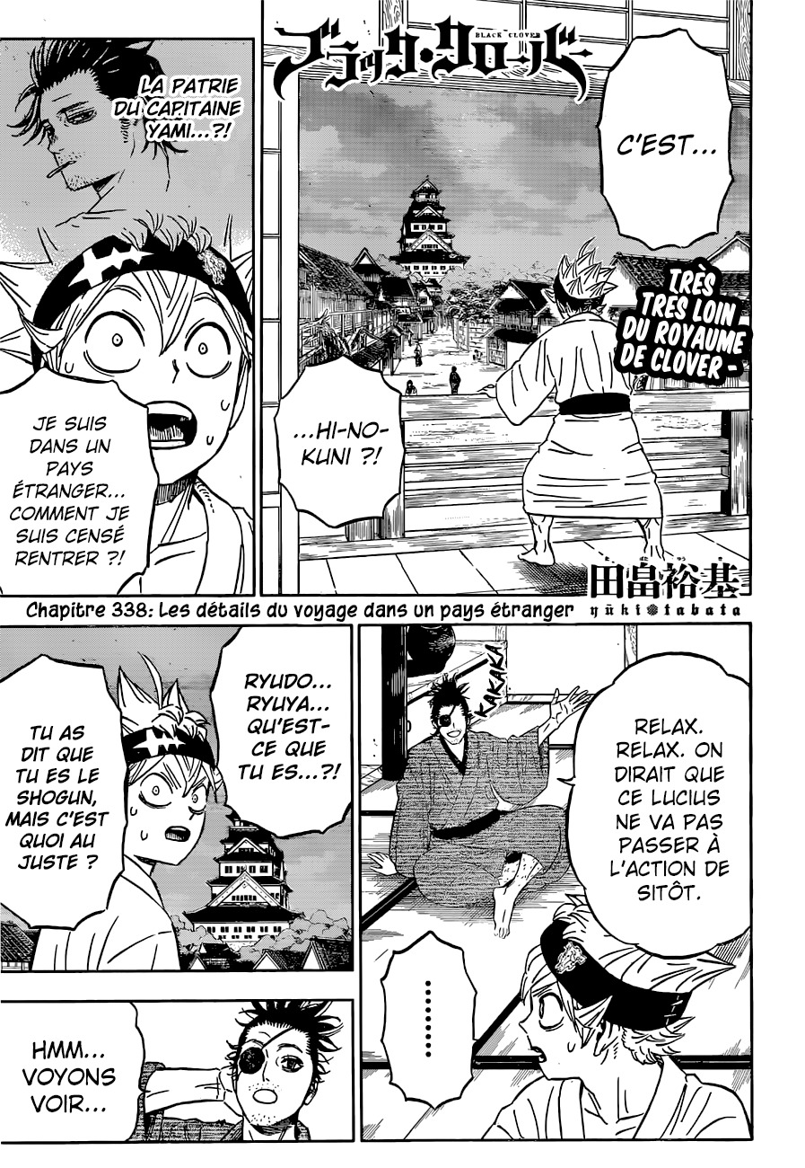 Read Black Clover FR Manga Online