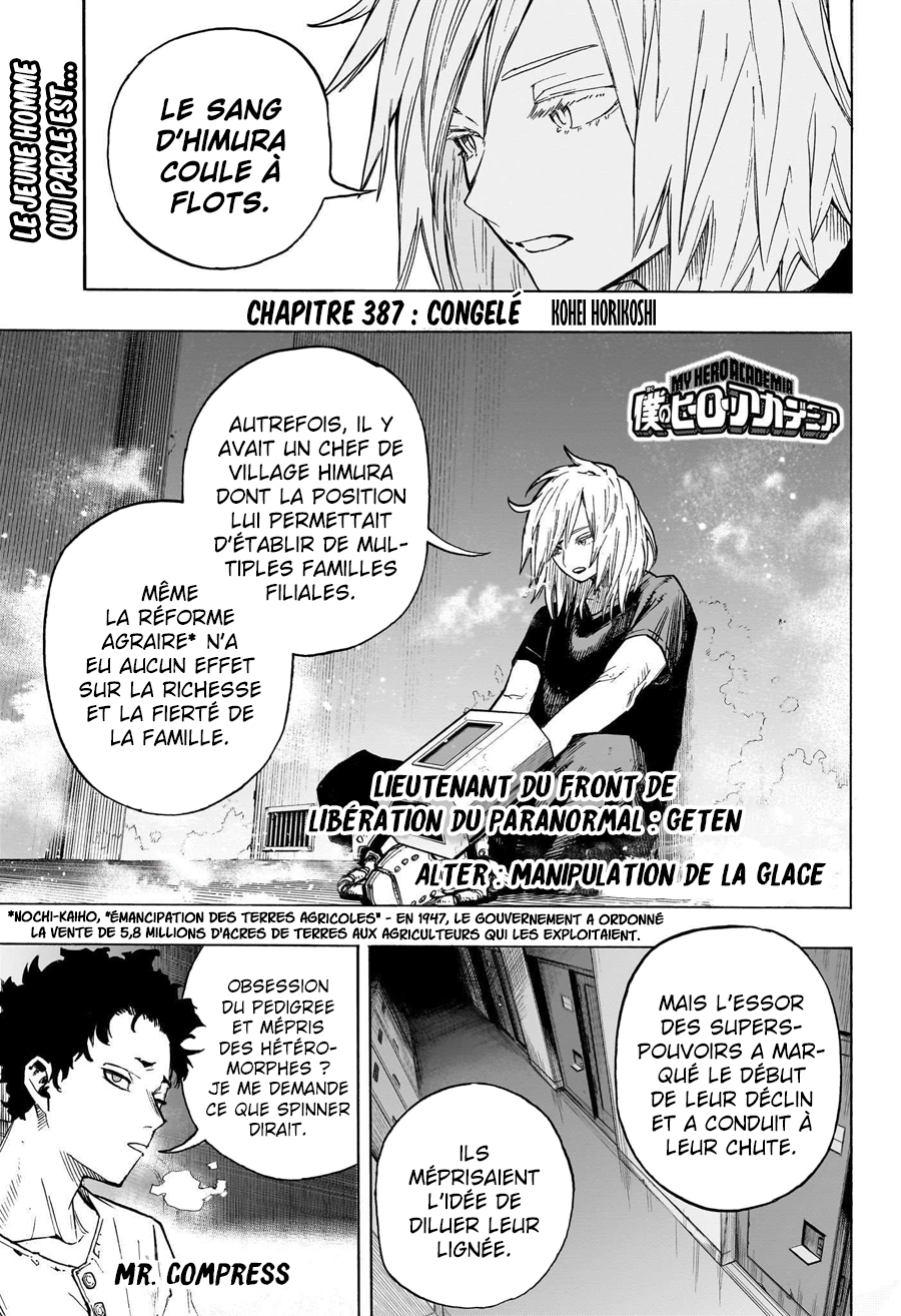 Read Boku no Hero Academia FR Manga Online
