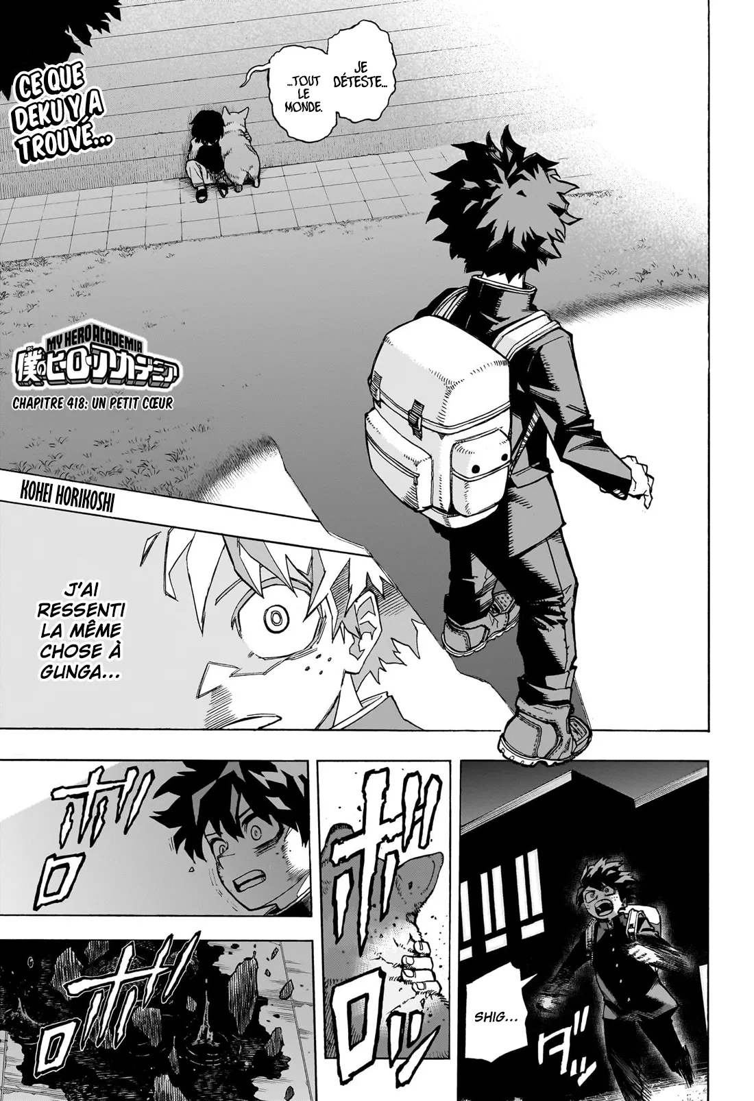 Read Boku no Hero Academia FR Manga Online