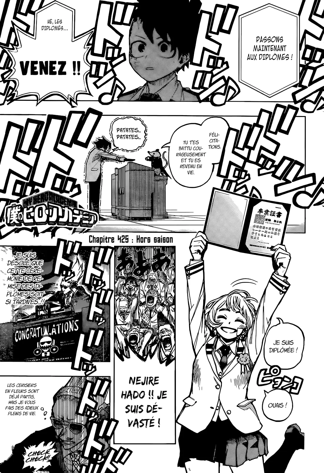 Read Boku no Hero Academia FR Manga Online