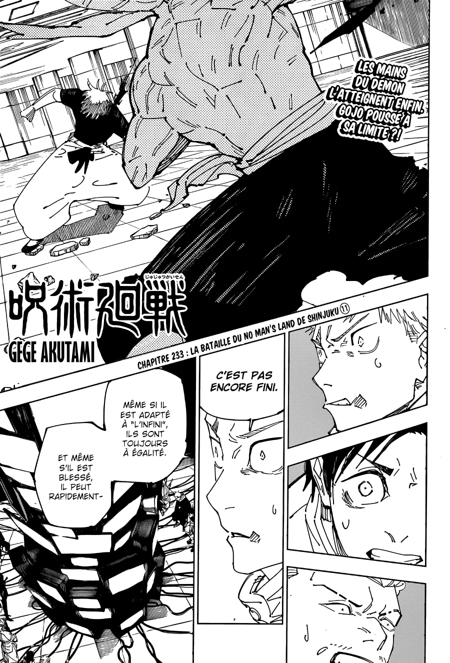 Read Jujutsu Kaisen FR Manga Online