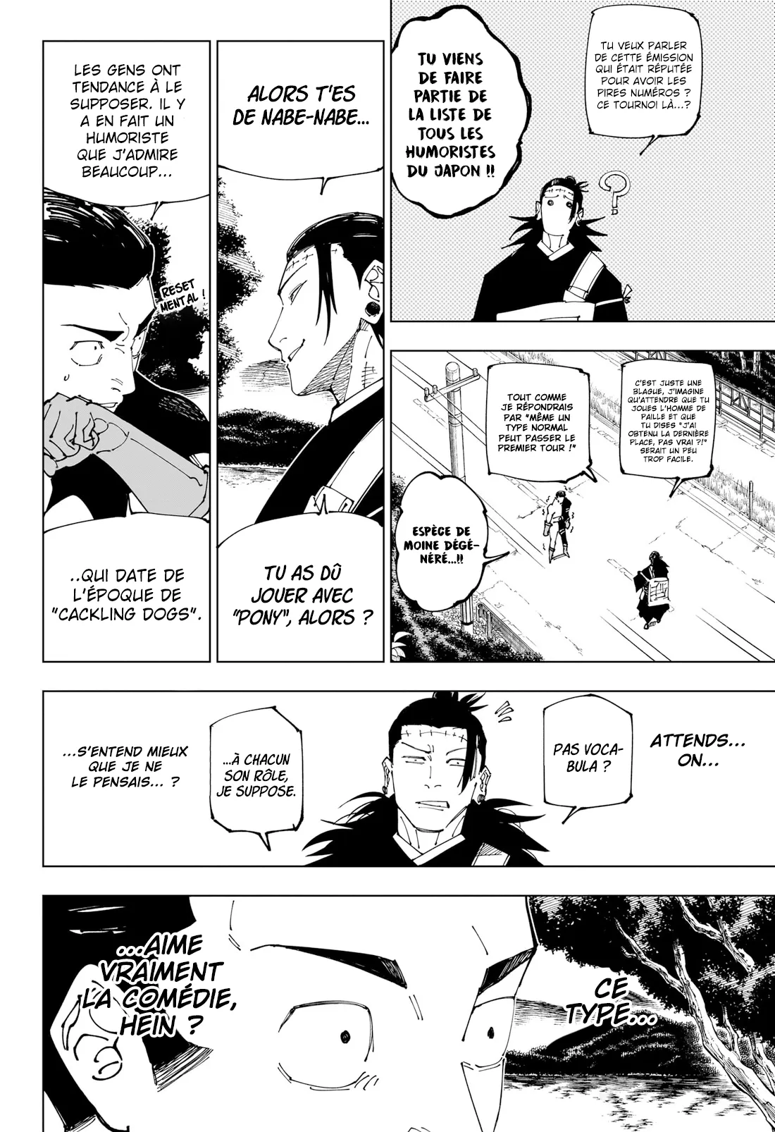 Read Jujutsu Kaisen FR Manga Online