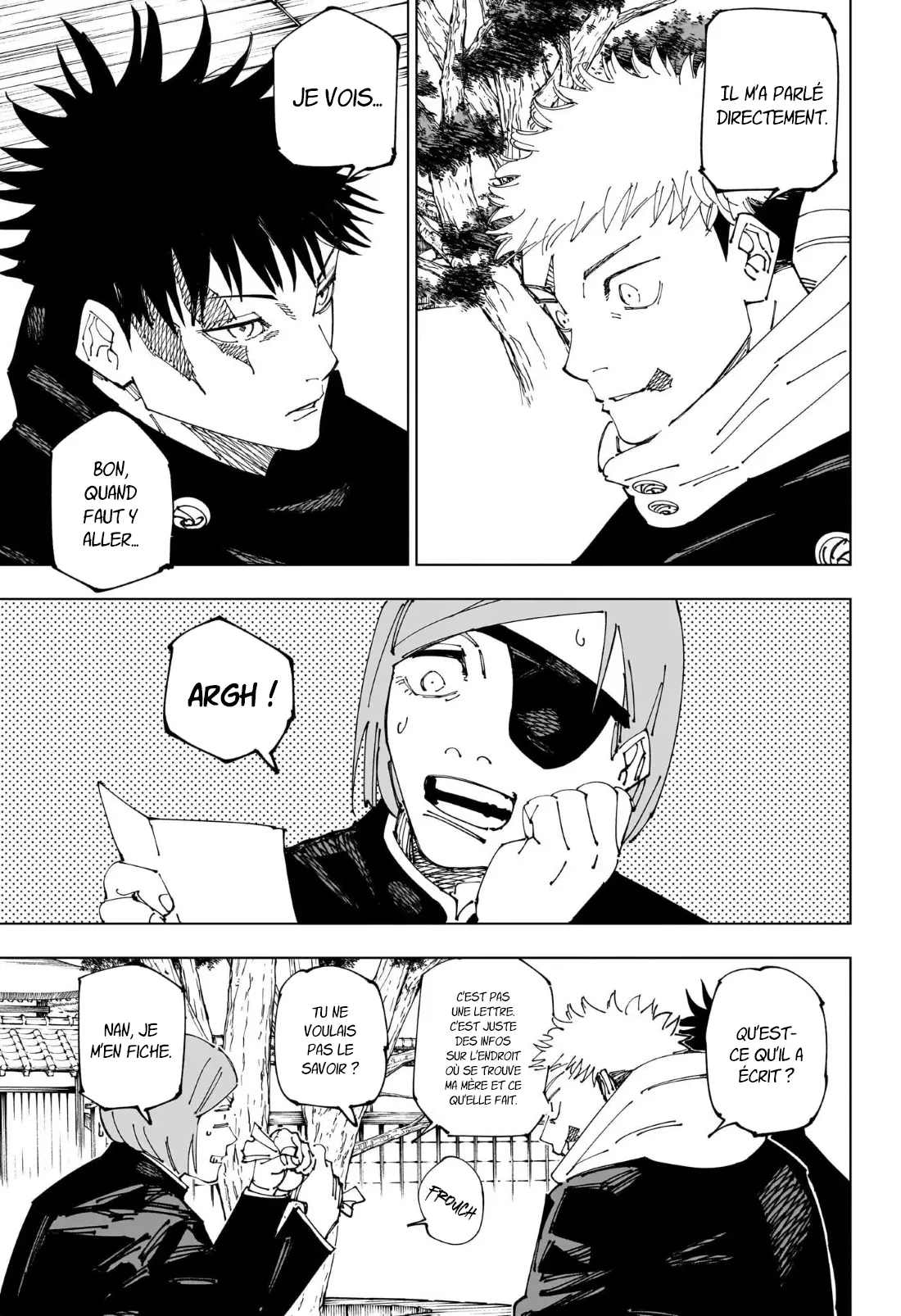Read Jujutsu Kaisen FR Manga Online