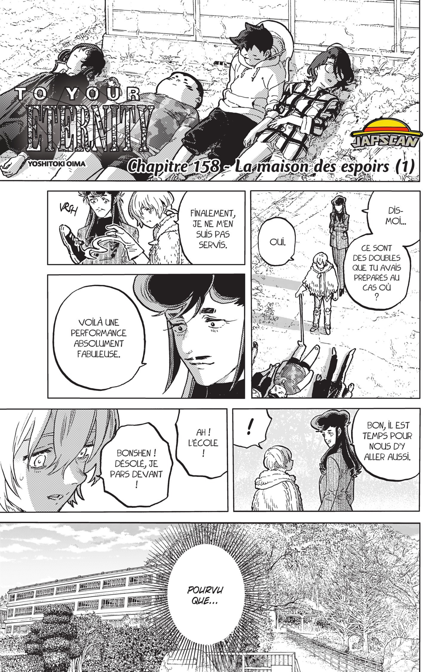 Read To Your Eternity FR Manga Online