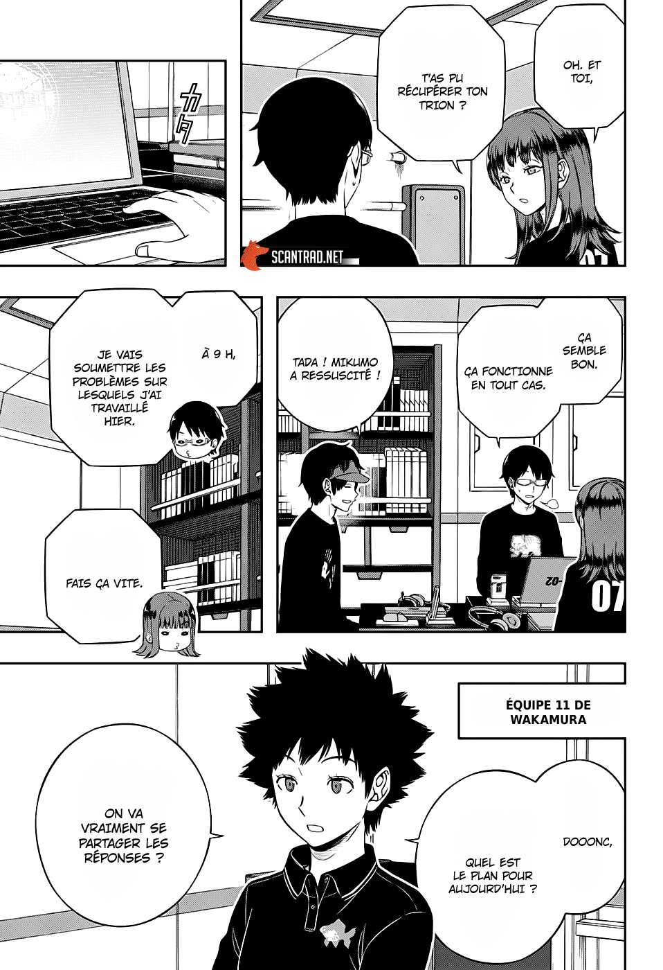 Read World Trigger FR Manga Online