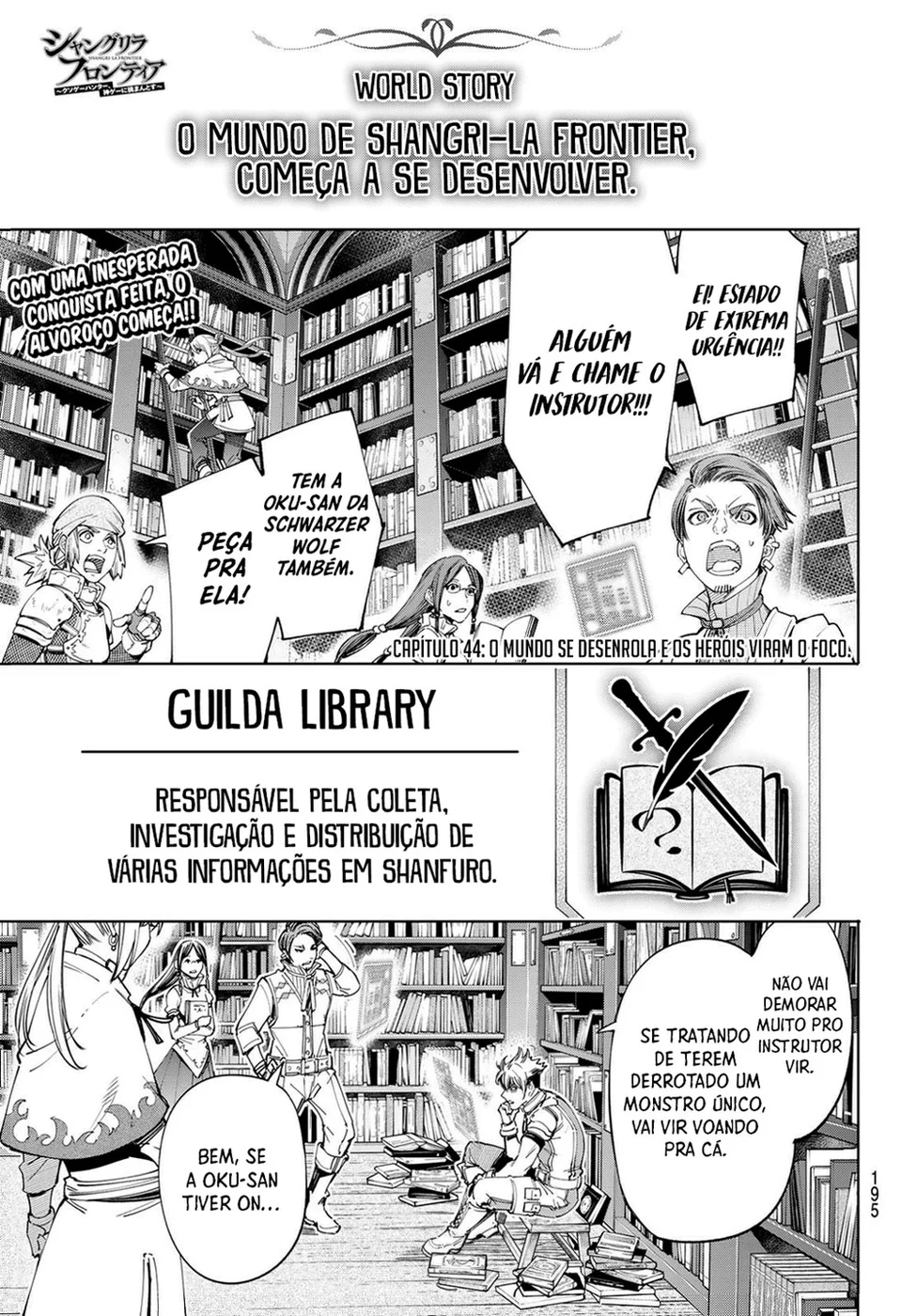 Read Shangri La Frontier PT Manga Online