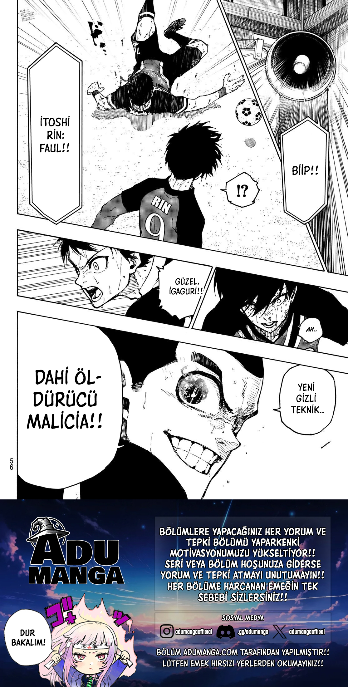 Read Blue Lock TR Manga Online