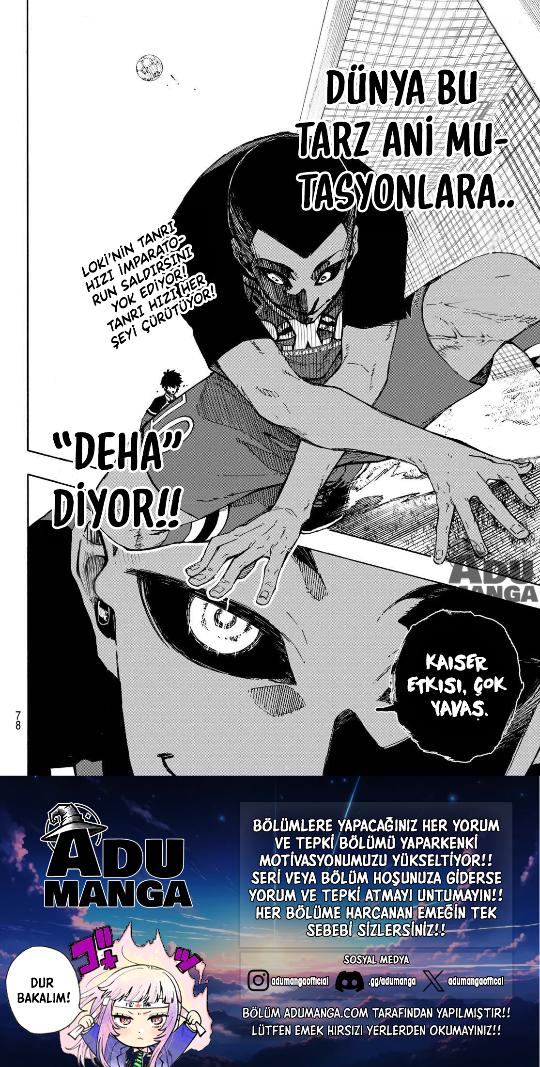 Read Blue Lock TR Manga Online