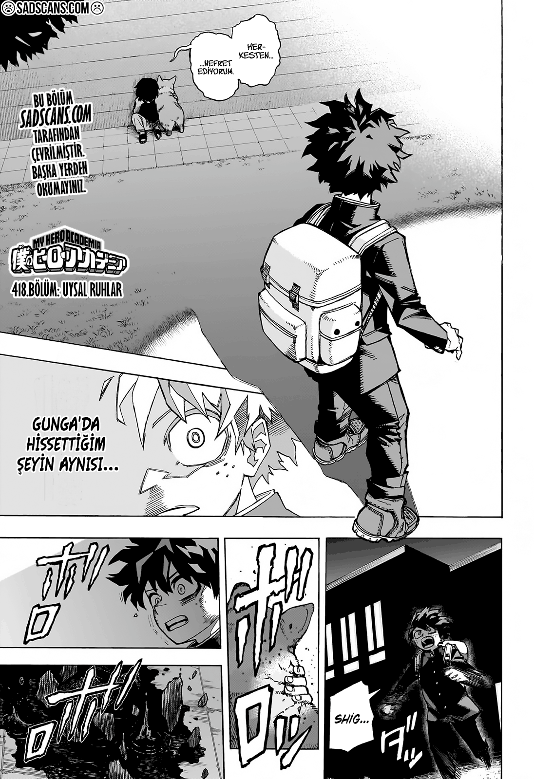 Read Boku no Hero Academia TR Manga Online