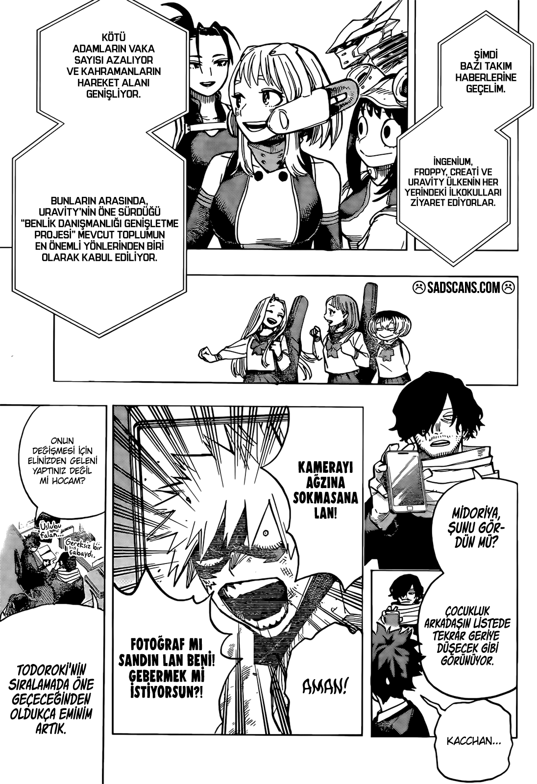 Read Boku no Hero Academia TR Manga Online