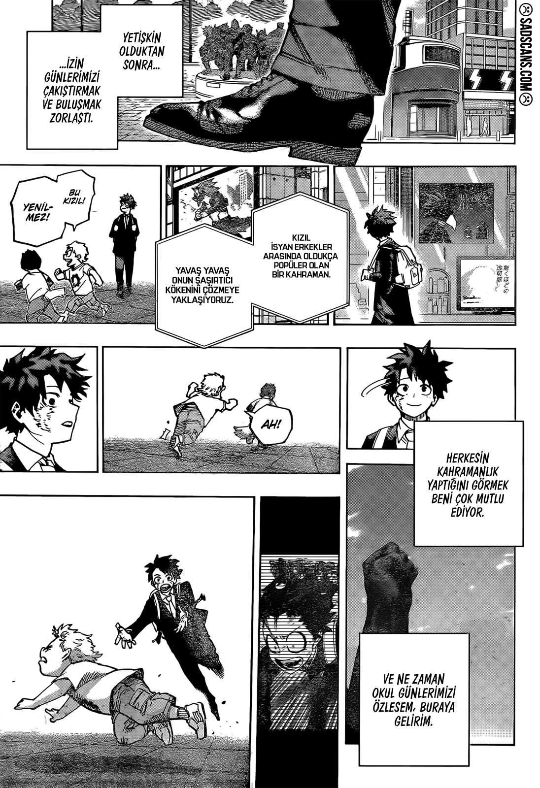 Read Boku no Hero Academia TR Manga Online