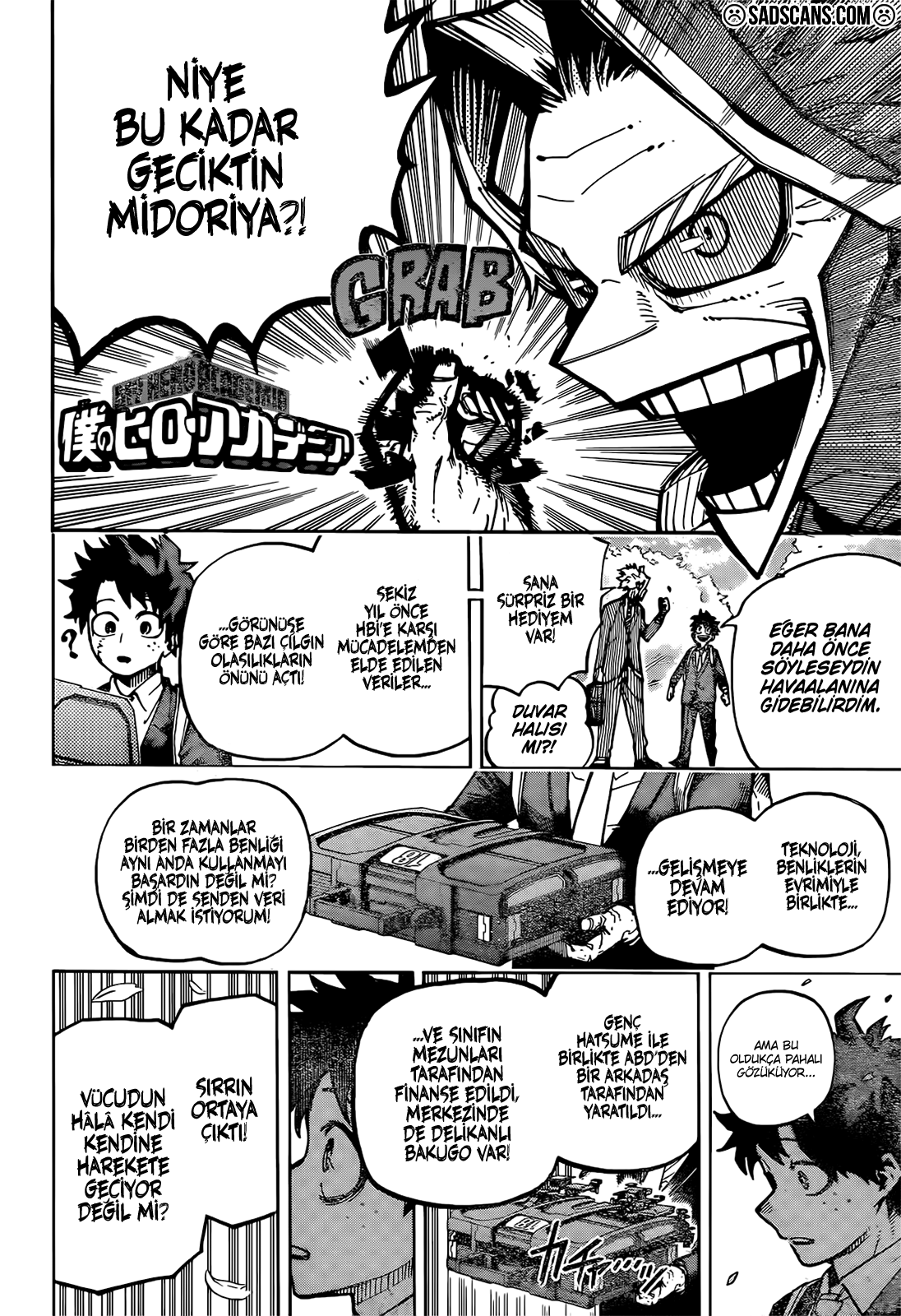 Read Boku no Hero Academia TR Manga Online
