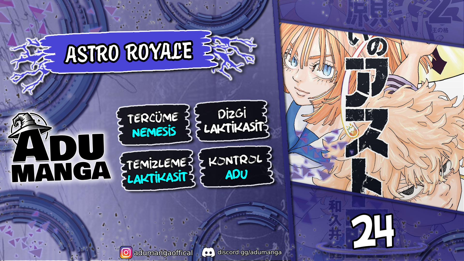 Read Negai no Astro TR Manga Online