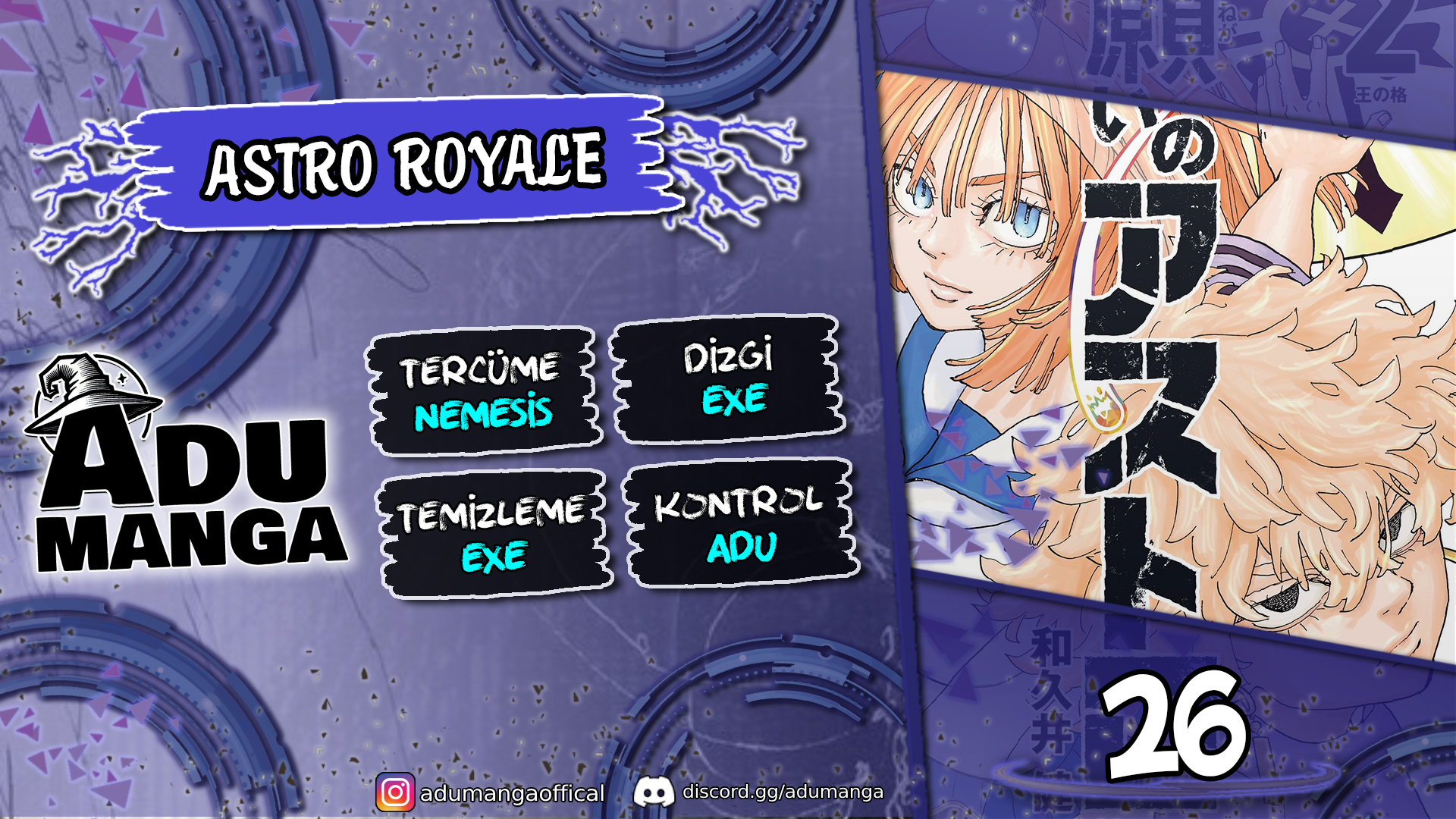 Read Negai no Astro TR Manga Online