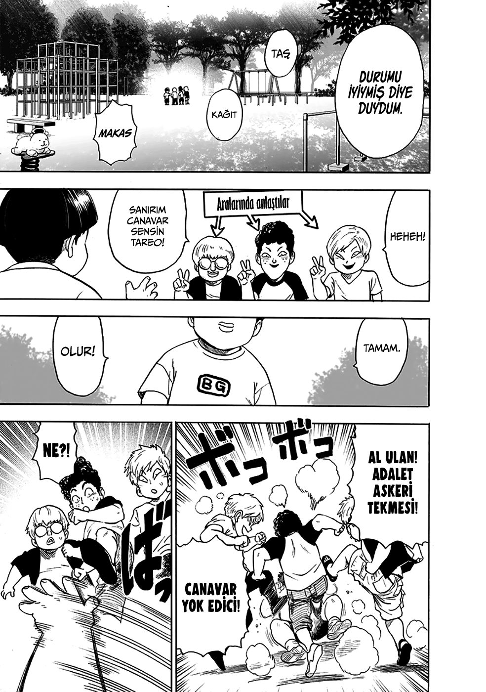 Read One Punch-Man TR Manga Online