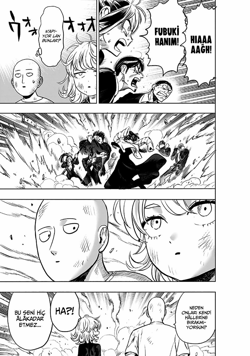 Read One Punch-Man TR Manga Online