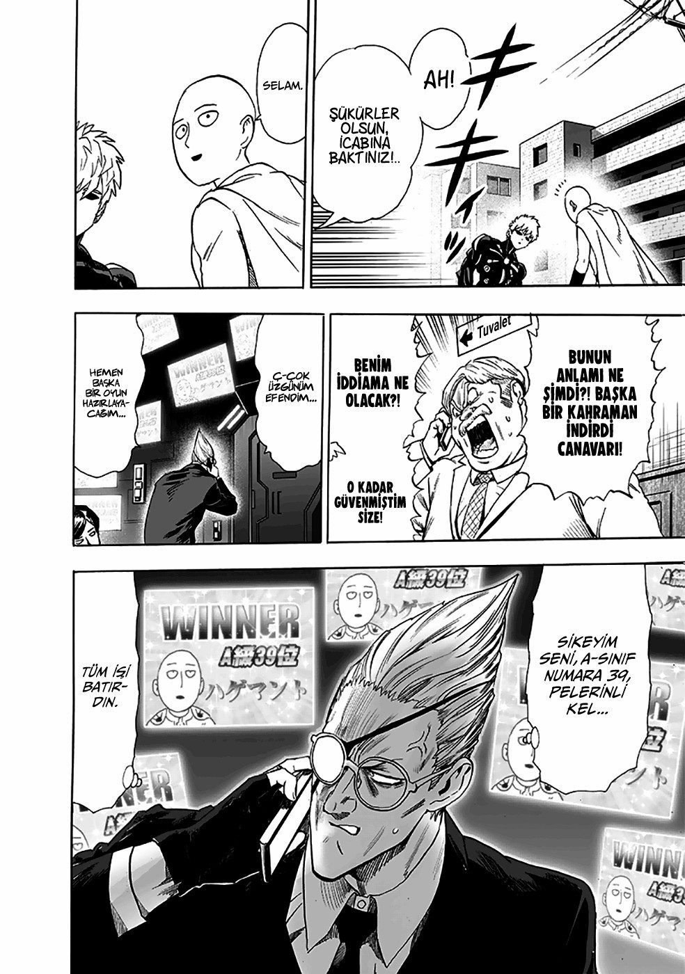 Read One Punch-Man TR Manga Online