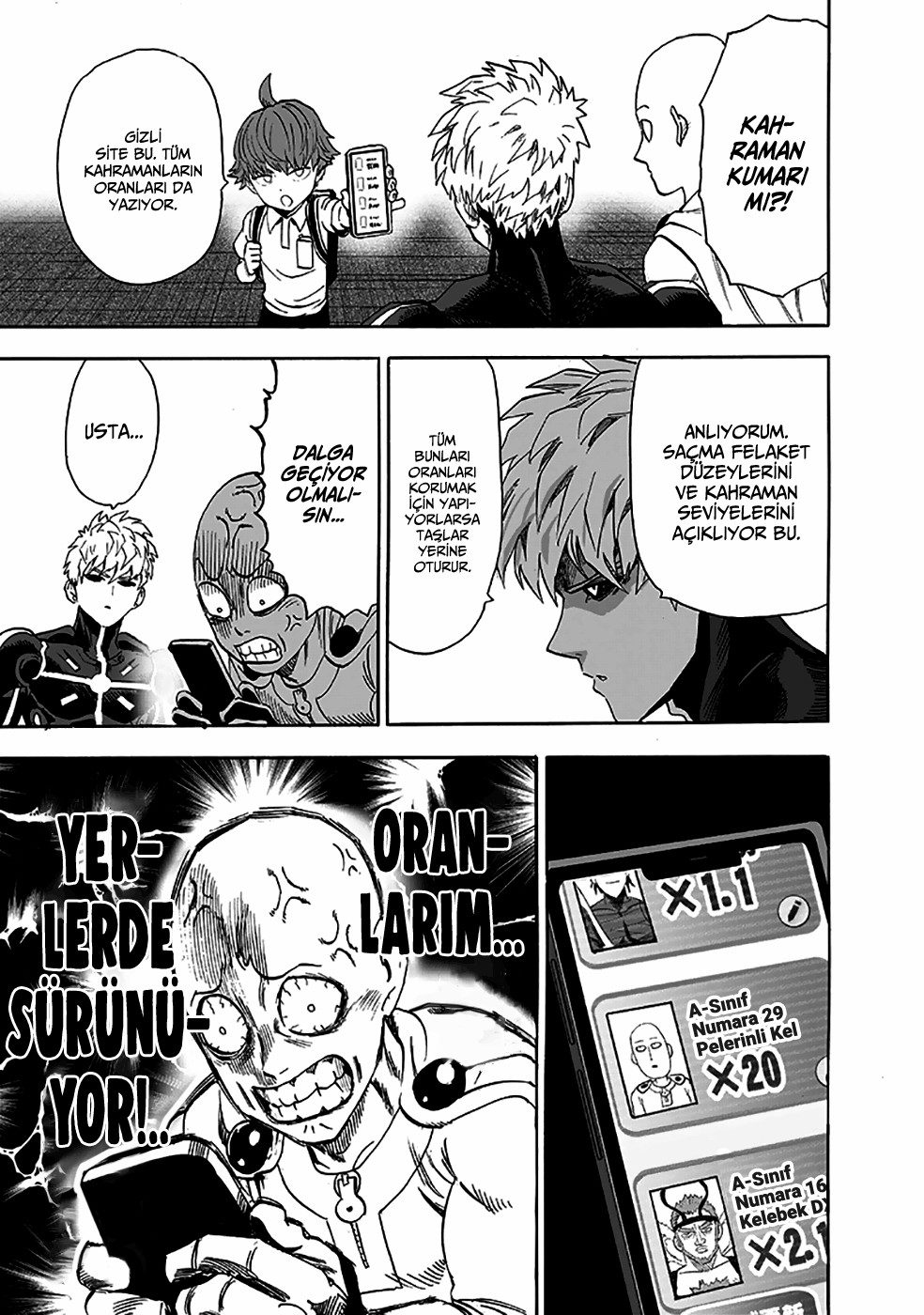 Read One Punch-Man TR Manga Online