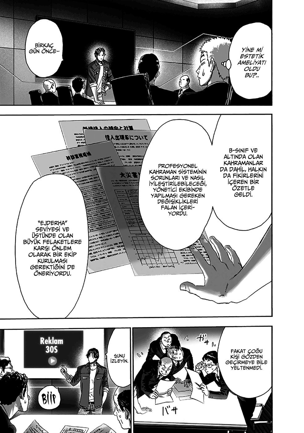 Read One Punch-Man TR Manga Online