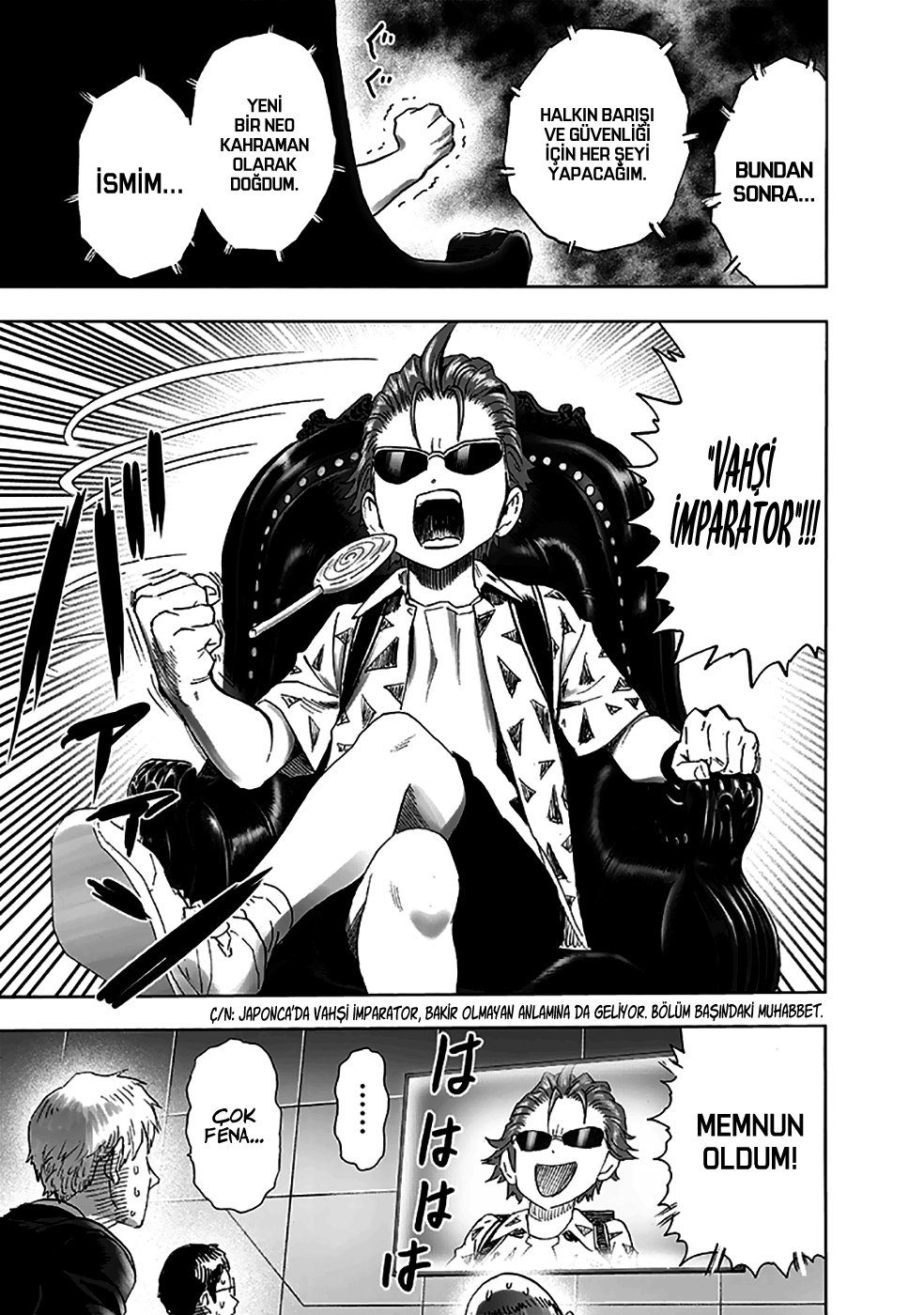 Read One Punch-Man TR Manga Online